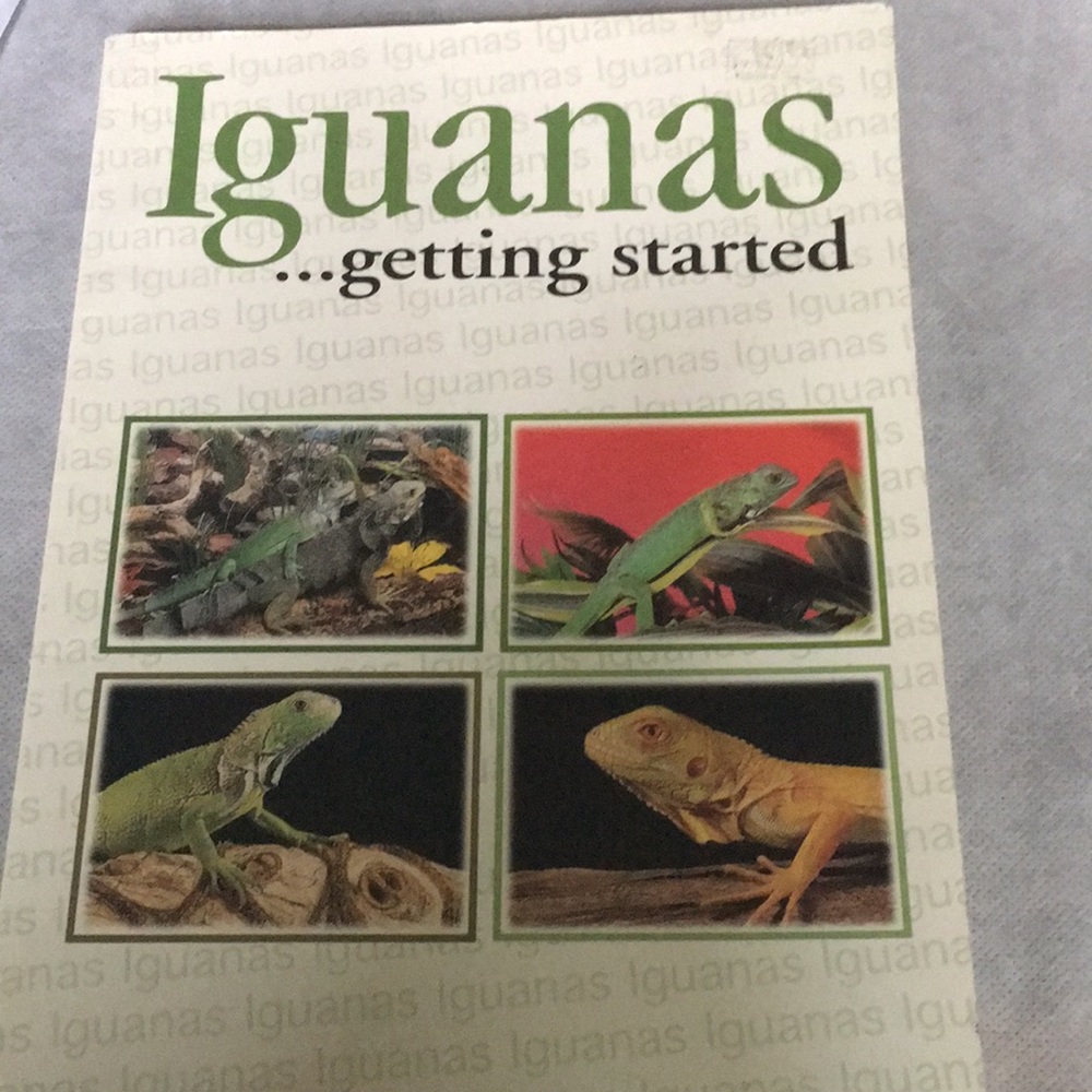 “Iguanas…getting started” Care book